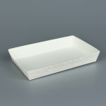 타코야끼 김밥 떡 디저트 포장용 기성 종이트레이 SKY 7-1호 1000개 : 용기야