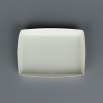 타코야끼 김밥 떡 포장용 백색 종이트레이 SKY 무지 2-1호 1000개 : 용기야