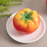 토마토 모형 과일 Btype (2PCS) 키즈카페 교구 모조 인조 가짜 장식 소품 촬영 진열 인테리어 주방 : 플라워트리