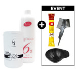 코겐 플렉스 탈색약 400g+파이모아 산화제 1000ml+시술도구 : 헤어마당