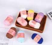 5+1 패브릭얀 코바늘실 저지 소품 가방실 : yein