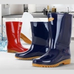 식당 주방물청소 위생장화 여장화 수산업 여자안전화 농사용 : 무무대