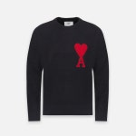 아미 니트 AMI 빅 하트 로고 크루넥 울 스웨터 4색 H21K009.018 : BTNC