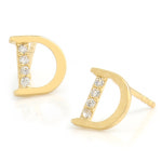 14k 데일리 침귀걸이 옐로우골드 E-2939 한쌍 뒷장식 : NR주얼리