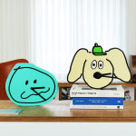 로마네 모나구스타 찰리 씨르꿀로 인테리어 벽시계 : 라라팬시