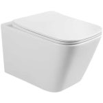 벽 걸이 양변기 화장실 인테리어 지능형 걸이 좌변기 E형 양변기 : 미와이인터네셔널