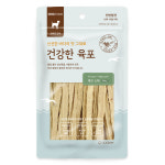 건강한 육포 강아지 간식 대구 순살 스틱 100g : 네츄럴랩