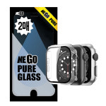 애플워치 11 10 9 8 7 6 5 4 울트라 SE3 EPU AR AF 액정보호필름 2매 : 네고네고