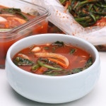 물김치 2kg 팔팔마켓 전라도 보성녹차 열무 물 김치 : 우리농산몰