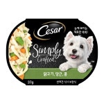 시저심플리 크래프티드 닭,당근,콩 37g (산본점) : 이마트택배