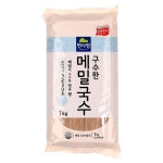 여름별미 시원한 냉모밀 소바 메밀면 면사랑 메밀국수, 1kg, 1개 : 장보자닷컴