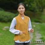 [20214] (여) 20수 면 조끼 생활한복 /여자 개량 패션 감성 한복 템플 지장사 : 지장사