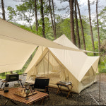 메종 아틀리에 280 면텐트 감성텐트 캠핑 4인용 : 주식회사민산