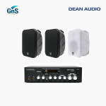 GNS 매장 카페 상업용 음향 패키지 SR-250D 앰프 GIPS-40 패션스피커 3EA : 새롬사운드