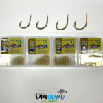 해동조구사 드림훅 경기전용 붕어 무미늘침 금색 [100] 전체호수 HH-581 3호 : 거제신신낚시