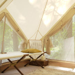 메종 아틀리에 280 면텐트 감성텐트 캠핑 4인용 : 주식회사민산