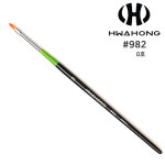 화홍브러쉬 982 0호 라운드 오발 젤네일브러쉬 : 네일블링