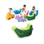 유아 신체발달 놀이완구 체육매트 악어 애기돌선물 타는장난감 유치원교구 : 온리큐