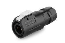 12파이 방수 커넥터 2핀 Male 플러그  LP-12-C02PE-02-001   [CNLINKO] : 일렉솔루션EST