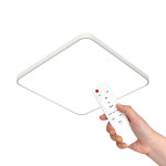 넬라이팅 LED 거실등 방등 50W 60W 시스템 화이트블랙 삼성칩 무타공 리모컨 초슬림 : 넬라이팅