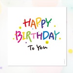 해피버스데이포유 스마일 현수막 : 마밍데이