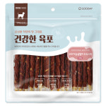 건강한 육포 강아지 껌 간식 오리가슴살말이 우유스틱 300g : 네츄럴랩