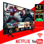NR43SFT TV 109cm FHD 구글 스마트 티비 구글 중소기업 TV 모니터 : 티엑스