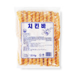 바삭한 네모 치킨바 1.8kg(90gX20개) 1개 식자재마트 대용량 업소용텐더 돈까스 치킨바 튀김 분식 치킨꼬치 꼬치 : 더착한푸드몰