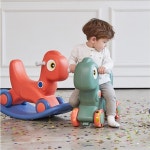 3기능 남아 아이 공룡 흔들 붕붕카 미는차 아동 승용장난감 유아 근육발달 거실 조카선물 저소음 : 타로랜드