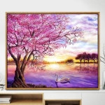 보석십자수 17종택1 관람차 노을 벚꽃 파리 유럽 홍콩 야경 대형 : 아트미니.