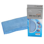 삼정크린 DY-1250 극세사 자동차 차량내부청소 유리청소 양면 손걸레 가구 바닥 마루 : 다인네