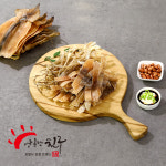 영일만친구 마른 오징어 국내산 동해안 구룡포 피데기 건조 손질 건 오징어 10미 450g : 영일만 친구
