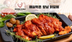 이종하작가  비법 매실먹은 춘천닭갈비 올인원세트 3인분 (닭갈비+ 채소 +떡 +치즈 ) : 춘천아재 양념닭갈비