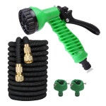 핑크아울 베란다 청소 물호스 매직호스 물대포 초강력 고압분사기 7.5m : 핑크아울