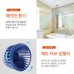 힘펠 터보747 환풍기 FZA-70S1 욕실 화장실 프리미엄 환기팬 교체 인증점 : 힘펠환풍기
