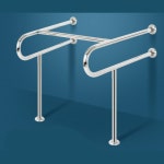 노약자 장애인 화장실 세면기 안전손잡이 스텐 재활센터 요양병원 소변기 : 제제 마켓