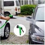 핑크아울 베란다 청소 물호스 매직호스 물대포 초강력 고압분사기 7.5m : 핑크아울