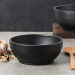 인덕션 무쇠 주물 뚝배기 국밥 갈비탕 설렁탕 곰탕 알밥 해장국 비빔밥그릇 15cm : 카페에떼르