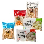 나래 굴림만두 고기 김치 한식 분식 식자재 대용량 업소용 : 미미식당