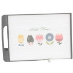 양면 도마 미끄럼방지테두리 리틀플라워 TPE소재 논슬립 : 고양이냐옹