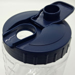 투명 원형 찜질방 물병 500ml 식당 업소용 물통 냉장고 페트 사우나 목욕탕 노래방 : 다인네