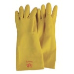 명진 공업용고무장갑 명진9호(황색) 10조 : 제이에스종합상사