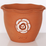 미송 고화도 국산 전문도예가 수제토분 제라늄화분, 까멜리아 11호 : 예쁜제라늄농장