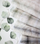 원단마트 린넨원단 linen 60 리아 글렌 체크원단 & 스트라이프원단 [j2333 시리즈] : 골드뷰