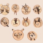 유치원 미술수업 나무 공작놀이 세트 100p 그리기 집콕취미 돌봄교실 : 아이위니