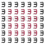 E클립 3호 100개 다양한길이 가지유인 이클립 이크립 사과 대추나무 과수자재 다인산업 : 광진팜마트