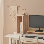 고무나무 침대 옆 초미니 틈새협탁 자체제작 슬림선반협탁 : 다니엘우드