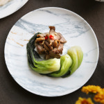 그레이블루 골드 마블링 도자기 디저트 접시 21cm : 로메이키친