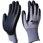 블랙마스터 스판덱 NBR 장갑 15G 합성 나이론 작업 안전 코팅 장갑 : 유성스토어