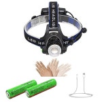 LED 충전 모션동작 센서 낚시 헤드램프 랜턴 헤드랜턴 : 태풍 필터